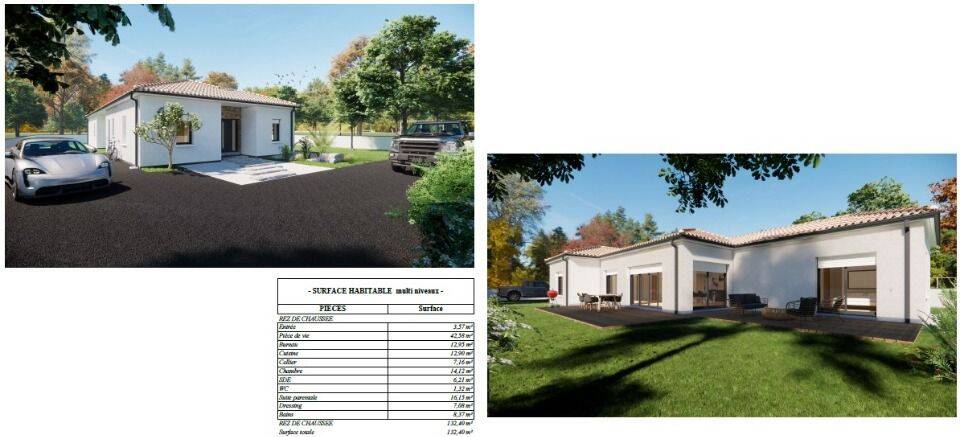 Maison 3 pièces 132 m² · à Brem-sur-Mer · 132 m² · 420 900 €