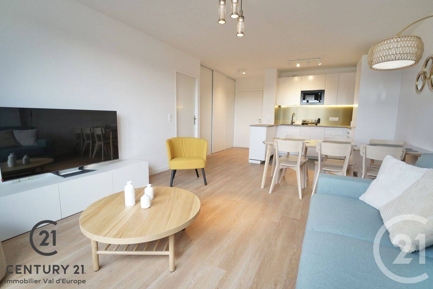 Appartement 3 pièces 63 m² · à Serris · 63,4 m² · 1 850 €