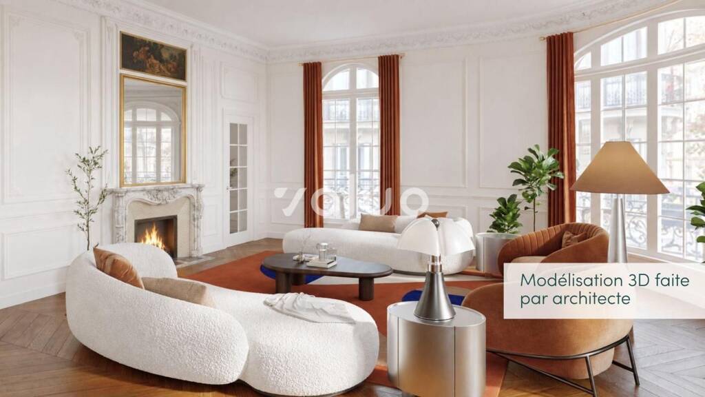 Appartement à vendre T198/F198 198 m² 2365000 € Courcelles-Wagram Paris ...