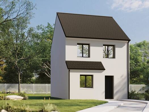 Terrain avec maison neuve à vendre 310 900 € 4 pièces 3 chambres 79 m² 298 m² de terrain Drancy Centre Drancy 93700