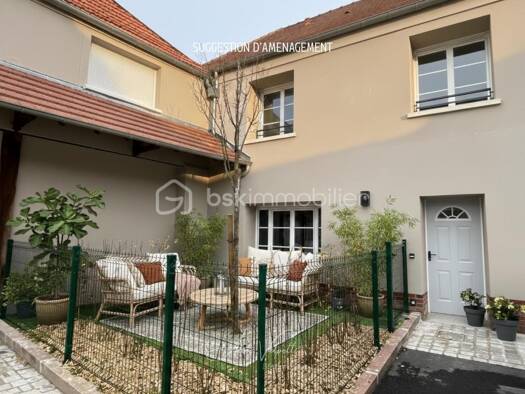 Maison de ville à louer 1 950 € 4 pièces 3 chambres 125,1 m² 22 m² de terrain Tillet et Est Bussy-Saint-Georges 77600