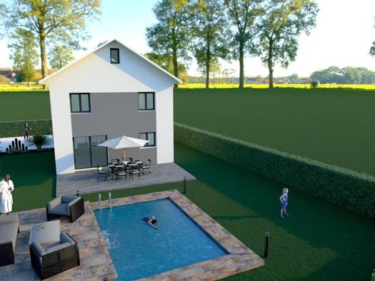 Terrain avec maison neuve à vendre 657 000 € 7 pièces 5 chambres 145 m² 600 m² de terrain Thoiry 01710