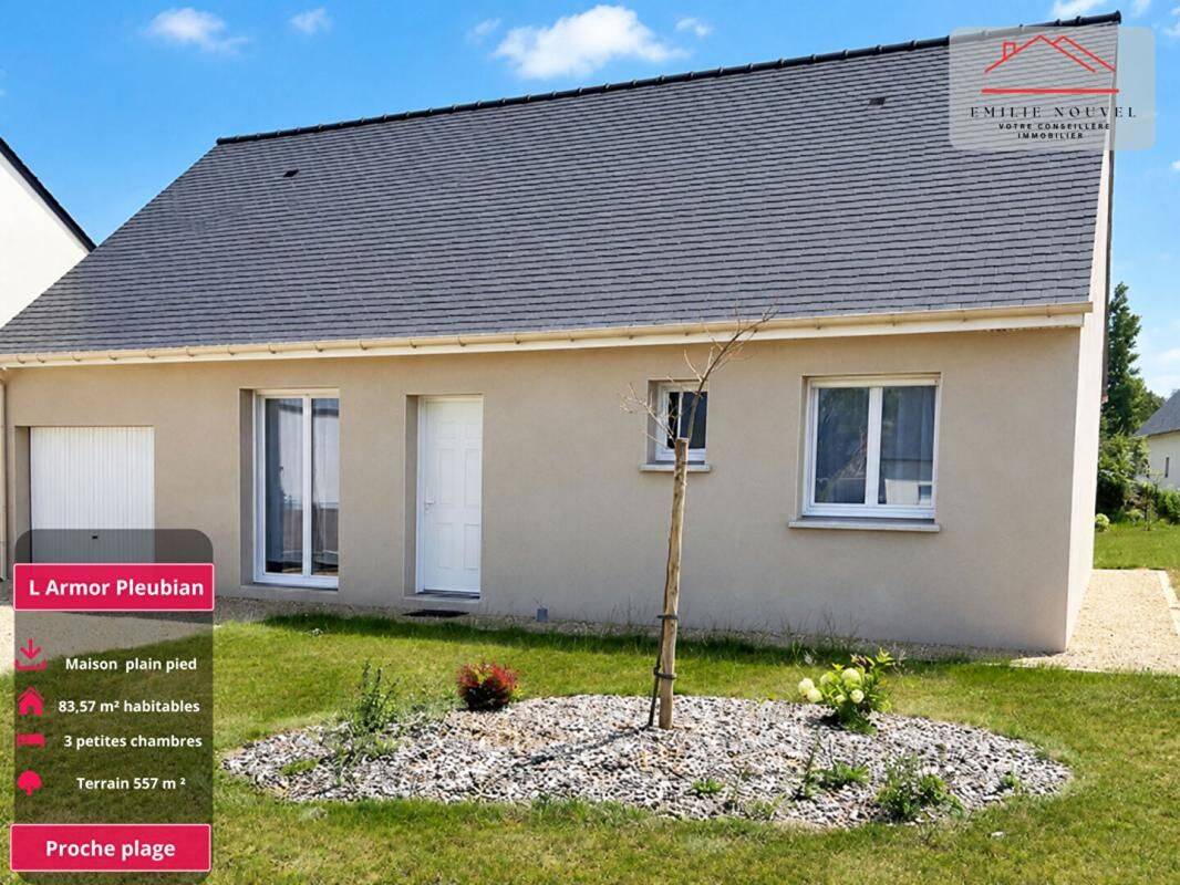 Maison 4 pièces 84 m² · à Pleubian · 83,6 m² · 279 800 €