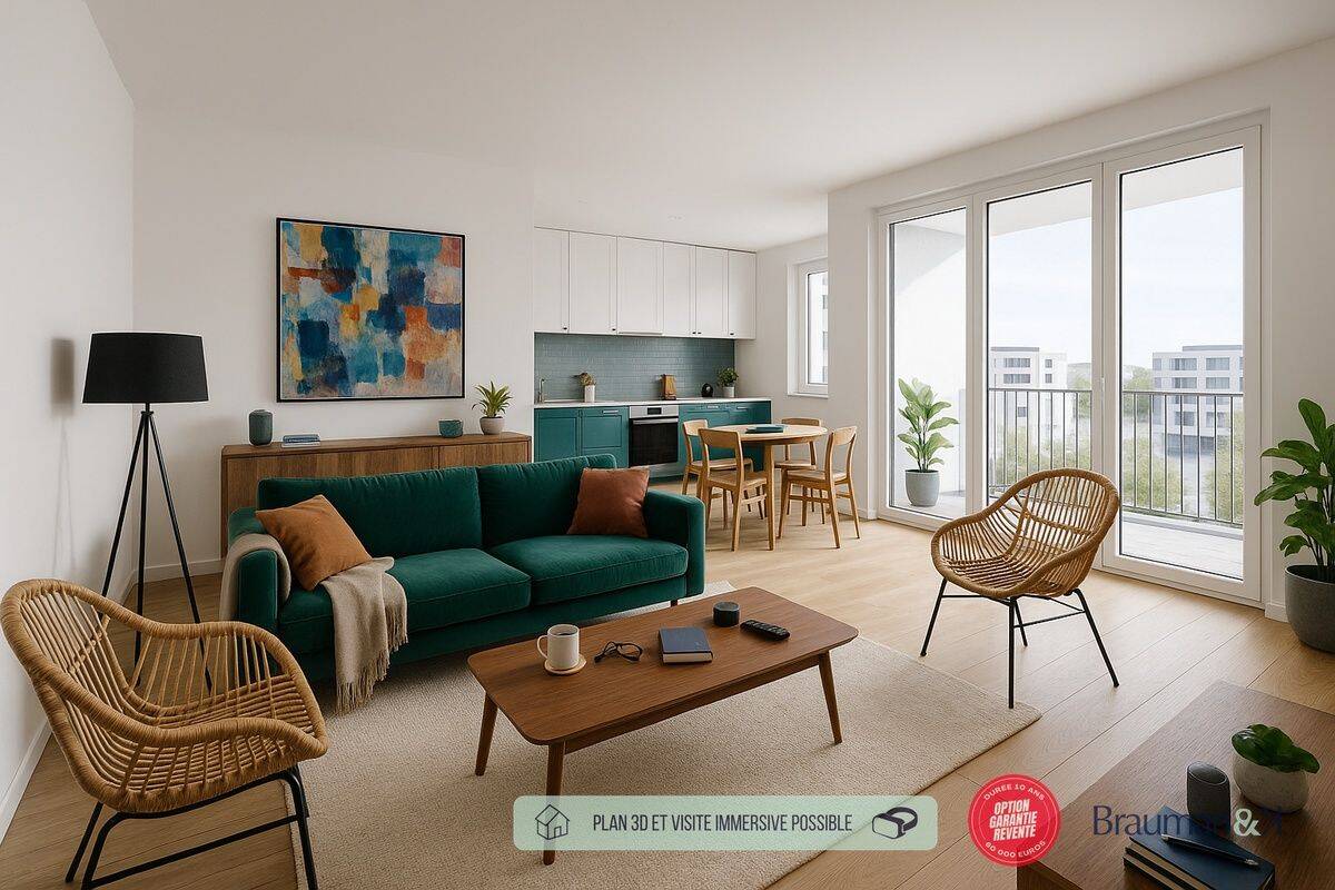 Appartement 5 pièces 101 m² · à Rennes · 101 m² · 578 000 €