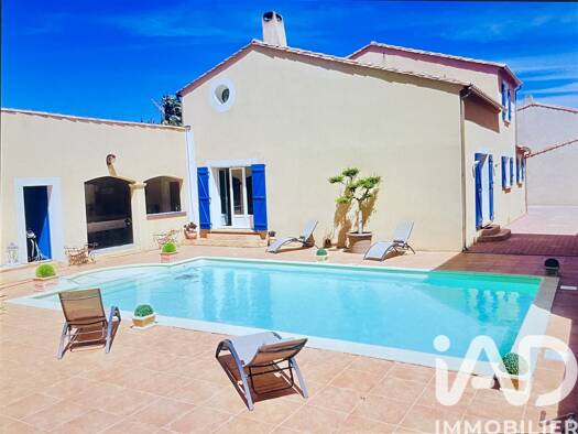 Maison à vendre 530 000 € 5 pièces 4 chambres 180 m² 675 m² de terrain La Palme 11480