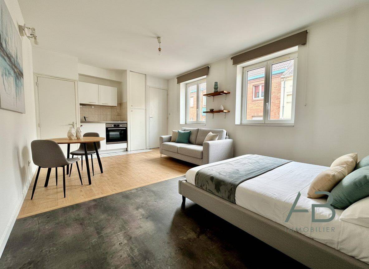 Appartement 1 pièce 23 m² · à Lille · 22,6 m² · 107 000 €