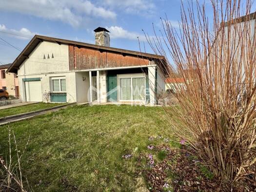 Maison de plain-pied à vendre 148 500 € 5 pièces 3 chambres 90 m² 544 m² de terrain Velaines 55500