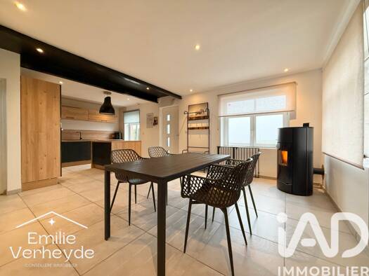 Maison à vendre 199 900 € 5 pièces 3 chambres 92 m² 1 247 m² de terrain Moulle 62910