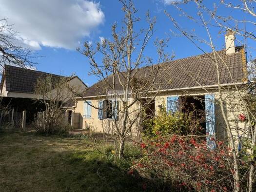 Maison de plain-pied à vendre 136 500 € 4 pièces 3 chambres 90 m² 454 m² de terrain La Bonneville-sur-Iton 27190