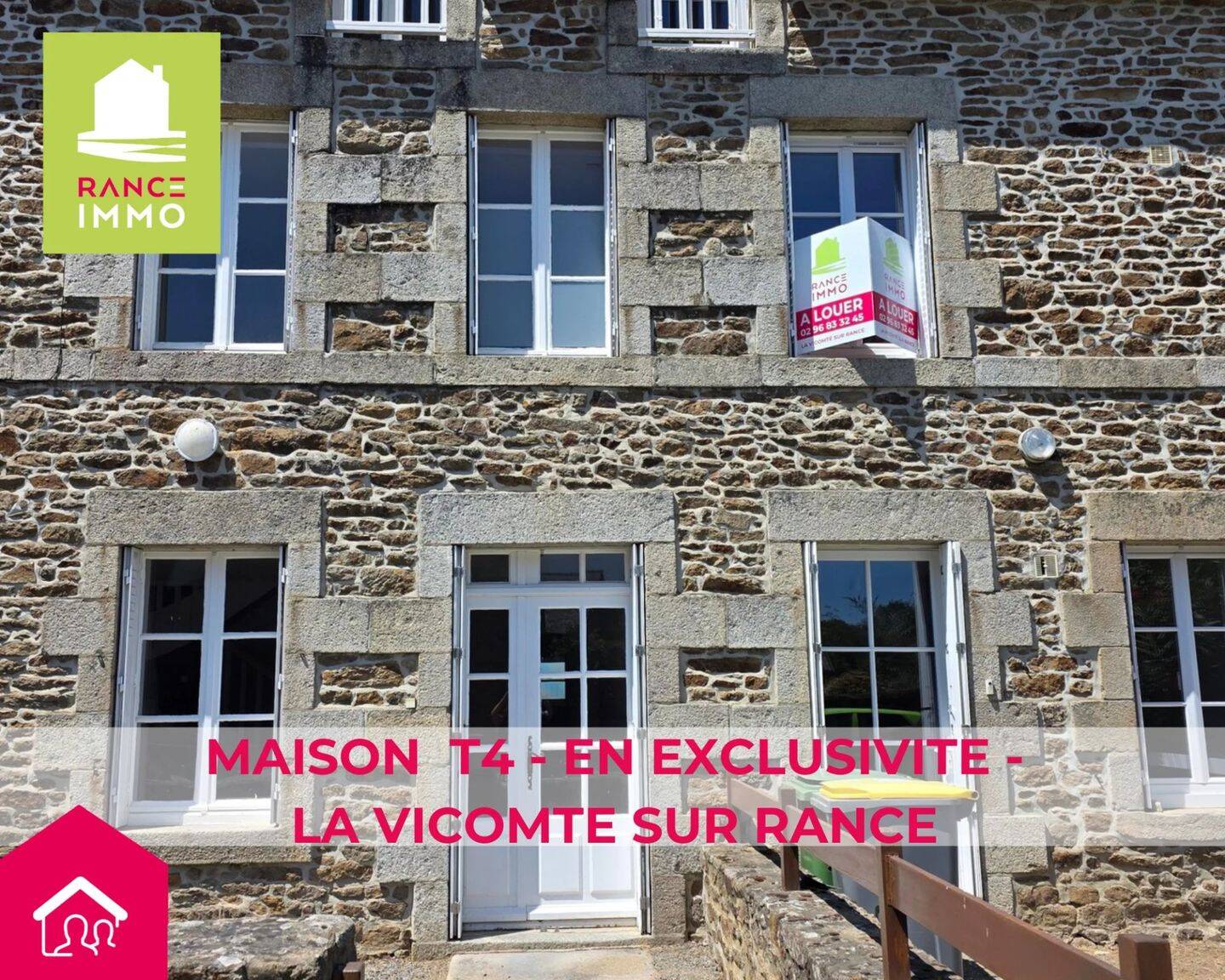 Maison 5 pièces · à La Vicomté-sur-Rance · 830 €