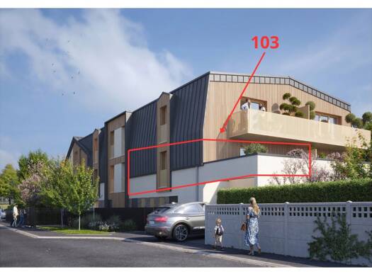 Appartement à vendre - neuf 240 000 € 3 pièces 2 chambres 65,9 m² dès le 31/12/2027 Le Village Bihorel 76420